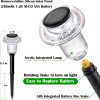 Priddop Solar Pathway Lights Waterproof Garden Outdoor-1