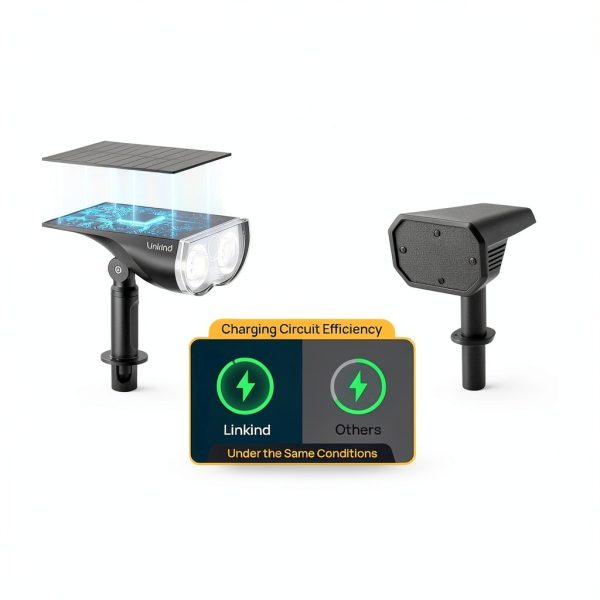 Linkind Smart Solar Spotlight App Control Color Changing-2