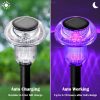 Priddop Solar Pathway Lights Waterproof Garden Outdoor-3