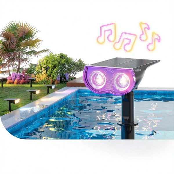 Linkind Smart Solar Spotlight App Control Color Changing-3
