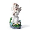 Pohabery Solar Angel Statue Garden Decor Waterproof Gift-4