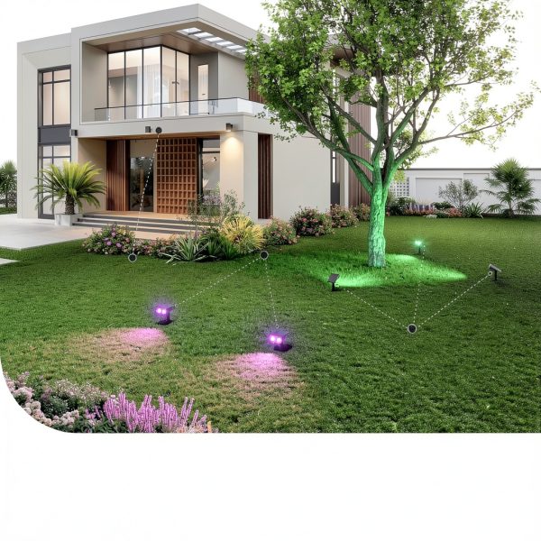 Linkind Smart Solar Spotlight App Control Color Changing-7