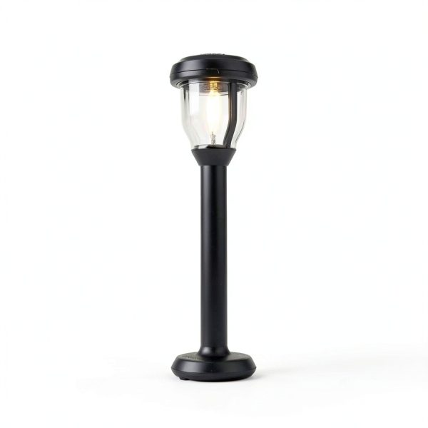 DERAYSION Solar Path Light Warm White Rustic Outdoor Garden-4