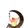 Solar Fairy Light Vuees Metal Stake Warm Gold-3