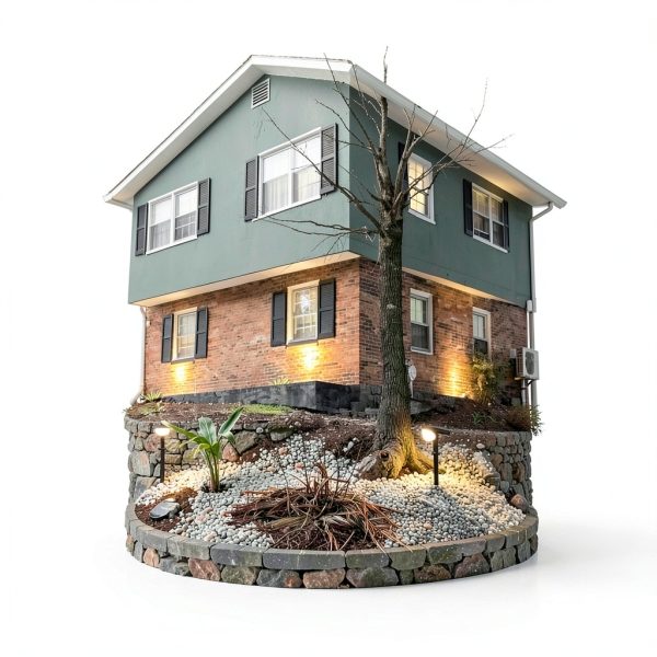 Solar Outdoor Spotlights GKGG White Waterproof-6