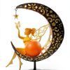Solar Fairy Light Vuees Metal Stake Warm Gold-6
