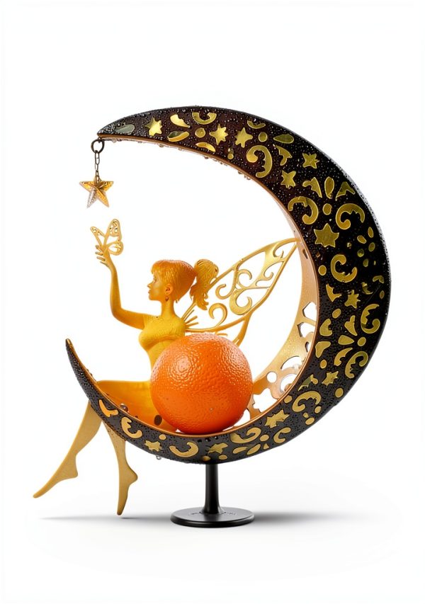Solar Fairy Light Vuees Metal Stake Warm Gold-6