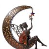 Solar Fairy Light Vuees Metal Stake Warm Gold-7