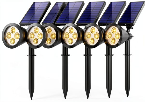 InnoGear Solar Spotlight Outdoor Adjustable Light-0