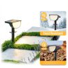 Solar Outdoor Spotlights GKGG White Waterproof-2