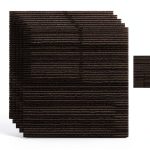 10 Carpet Tiles Peel and Stick, 12” x 12” Self Adhesive Carpet Floor Tile, Anti-Slip Reusable Squares Soft Padded Carpet Tiles for Kitchen Bedrooms Indoor Outdoor-0