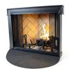 63″x37″ Extra Large Half Round Fireproof Fireplace Mat Hearth Area Rug - Fire Retardant Fiberglass Carpet - Fire Flame Resistant Floor Covering Protection Pad Non-Slip Floor Protector-1