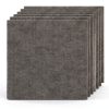 36PCS Peel and Stick Carpet Tiles 12”x12” Self Adhesive Carpet Squares for Basement for Concrete Floor Non Skid Tiles Clearance on Indoor Outdoor Squares Commercial Grey-0