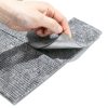 36PCS Peel and Stick Carpet Tiles 12”x12” Self Adhesive Carpet Squares for Basement for Concrete Floor Non Skid Tiles Clearance on Indoor Outdoor Squares Commercial Grey-3