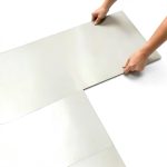 16PCS Off-White Carpet Tile, 12" x12" Peel and Stick Square Carpet Tile, Home Indoor/Outdoor 0.25" Pile Height Polyester-0