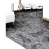 Mohawk Basics 24x24 Berber Carpet Tile Smoke 0.09in Pile 96sqft-5