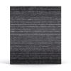 LITA Carpet Tiles Gradual Gray 24x24 18‑Tile Non‑Slip for Home-2