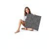 Peel and Stick Carpet Tile 24x24 Light Gray by Garaneeds Soft Flooring-1